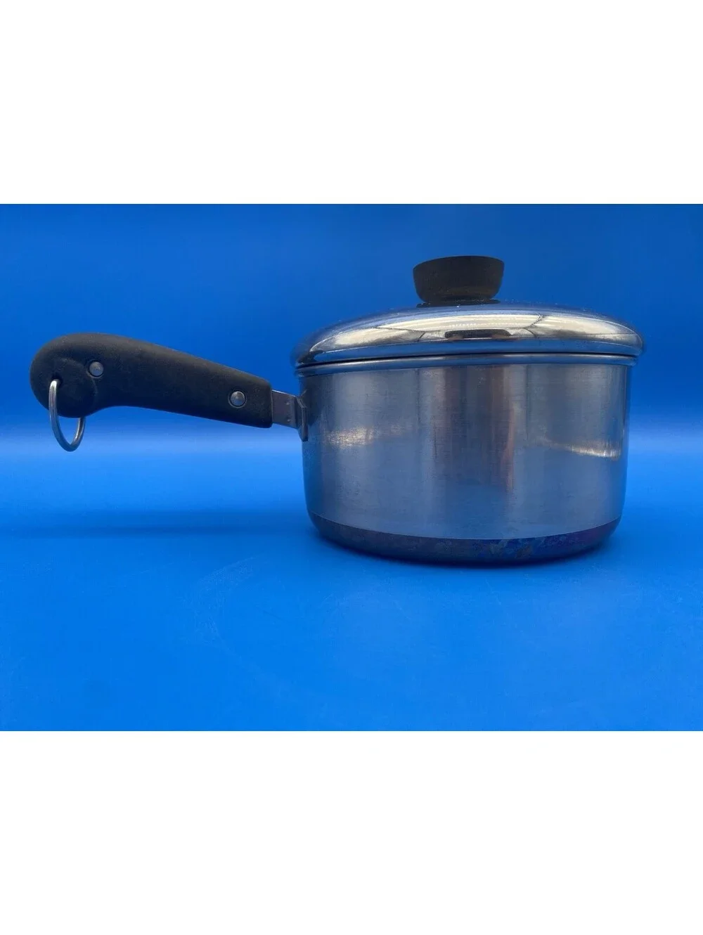Revere Ware 7 Pieces of Copper Bottom Cookware Saucepans w Lids & Measuring Cup